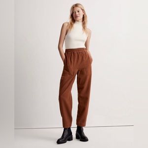 NWT Madewell Huston Pull-On Tapered Pants